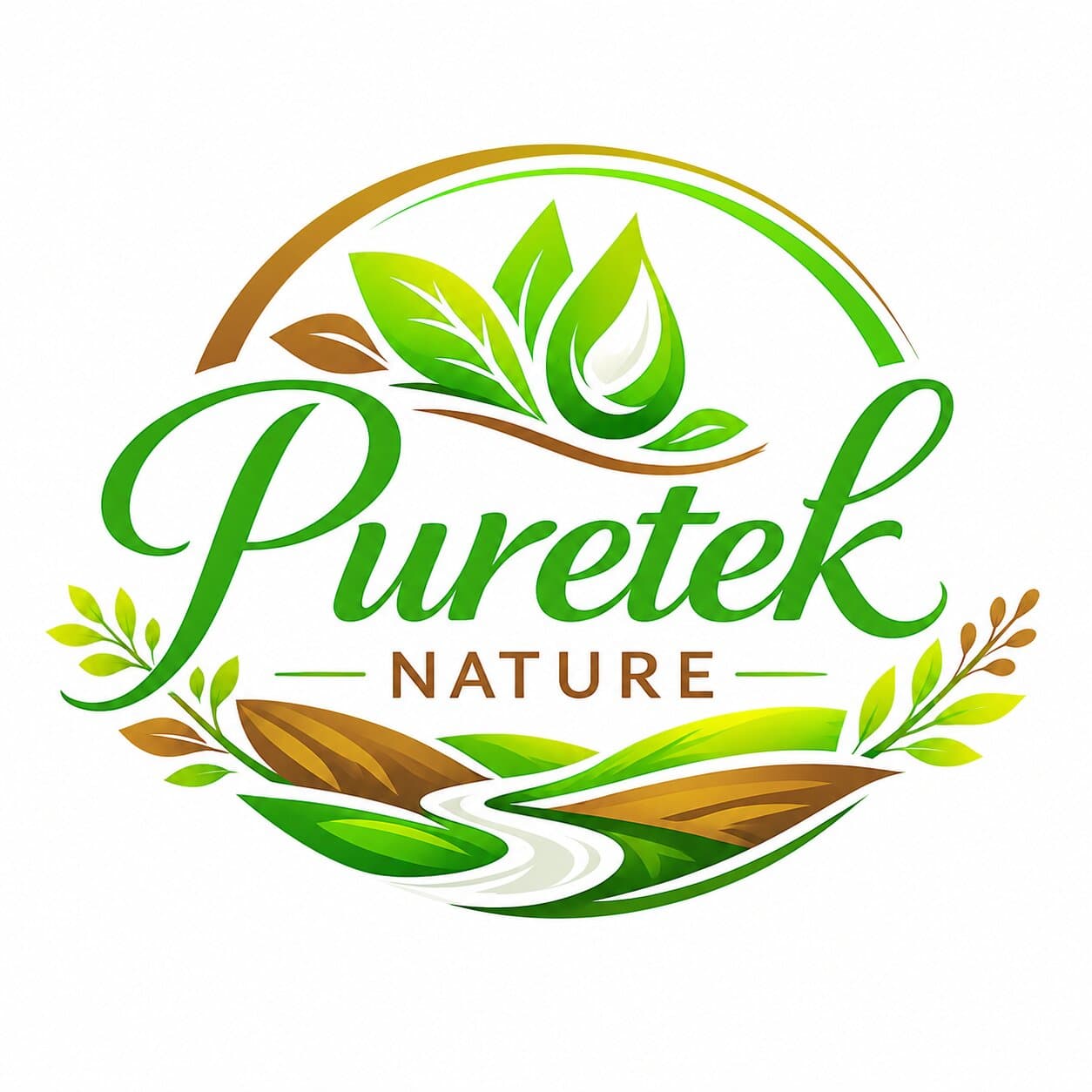 PureTek Nature Logo